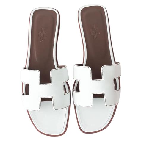 hermes sandals oran white|oran sandals true to size.